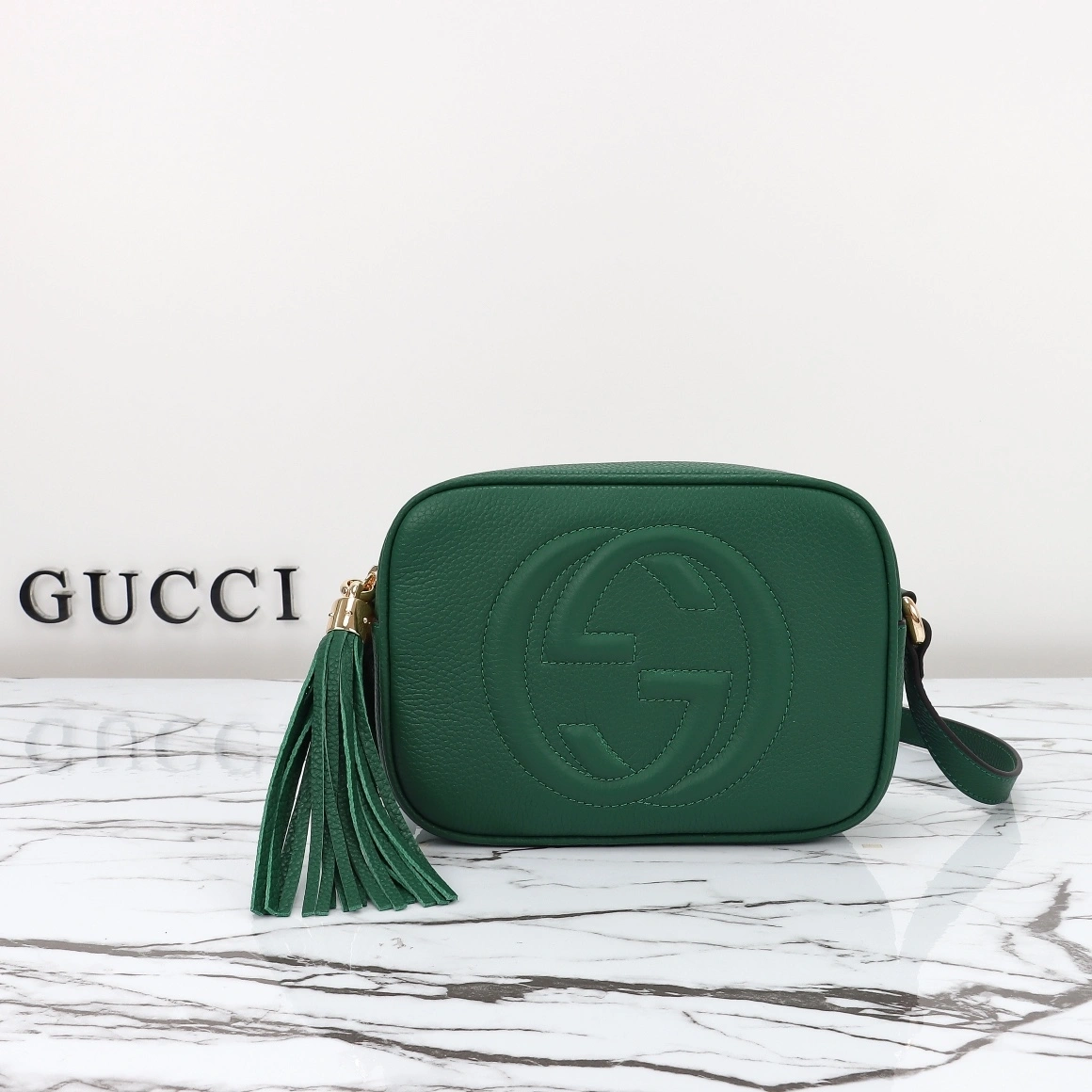 GG Pebbled Calfskin Small Soho Disco Bag HighPerformance 1025