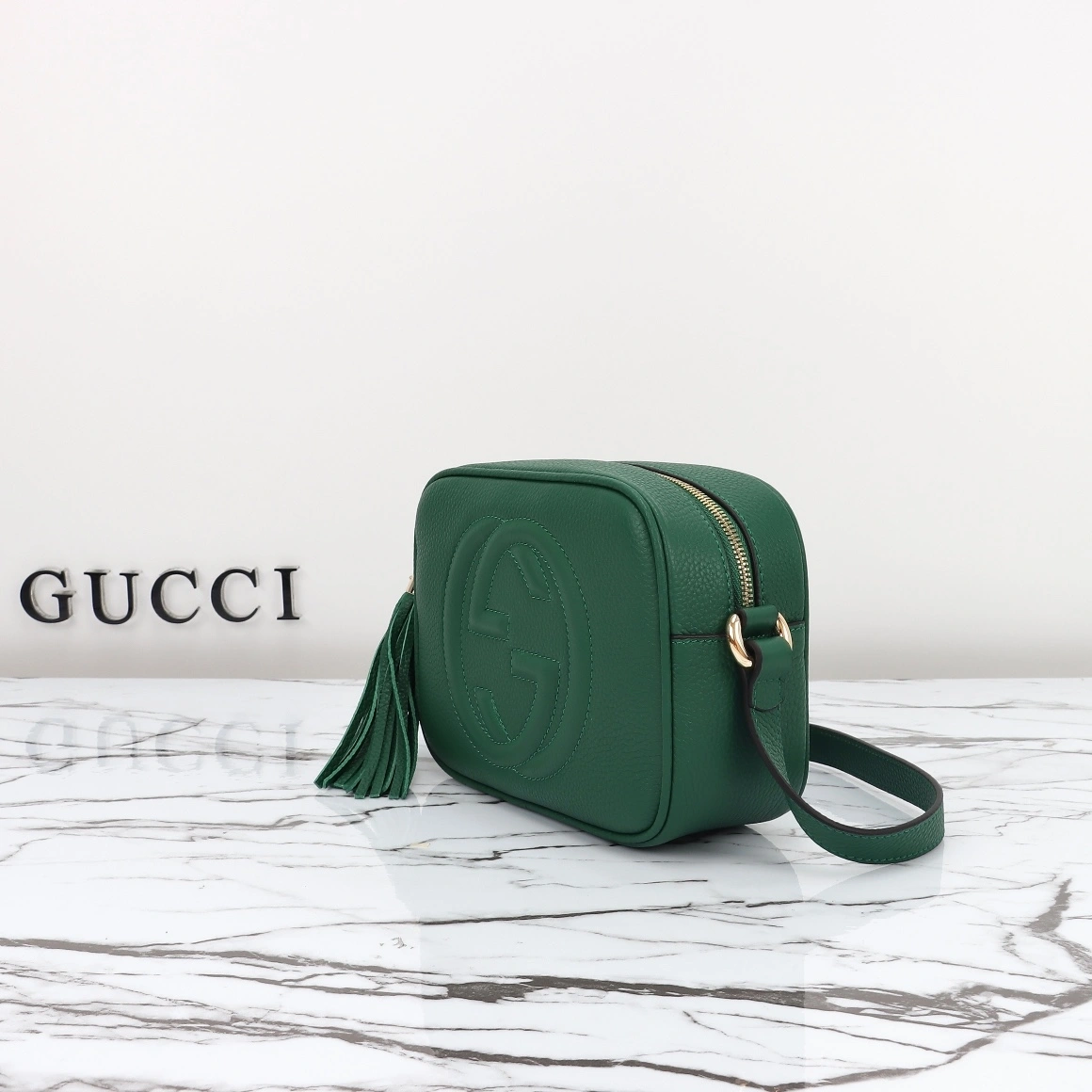 GG Pebbled Calfskin Small Soho Disco Bag HighPerformance 1025