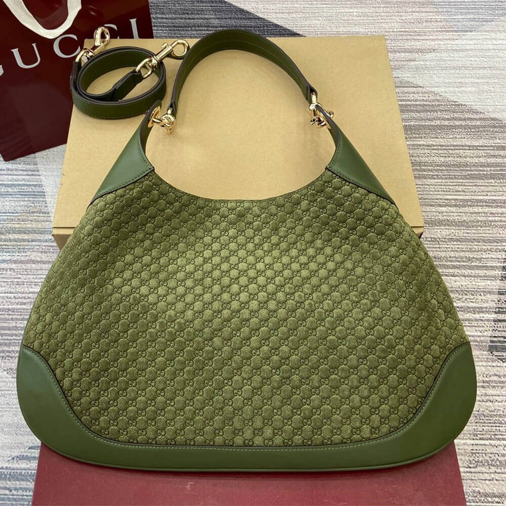 Soft Gucci B medium shoulder bag(HIGH-END GRADE) 1018