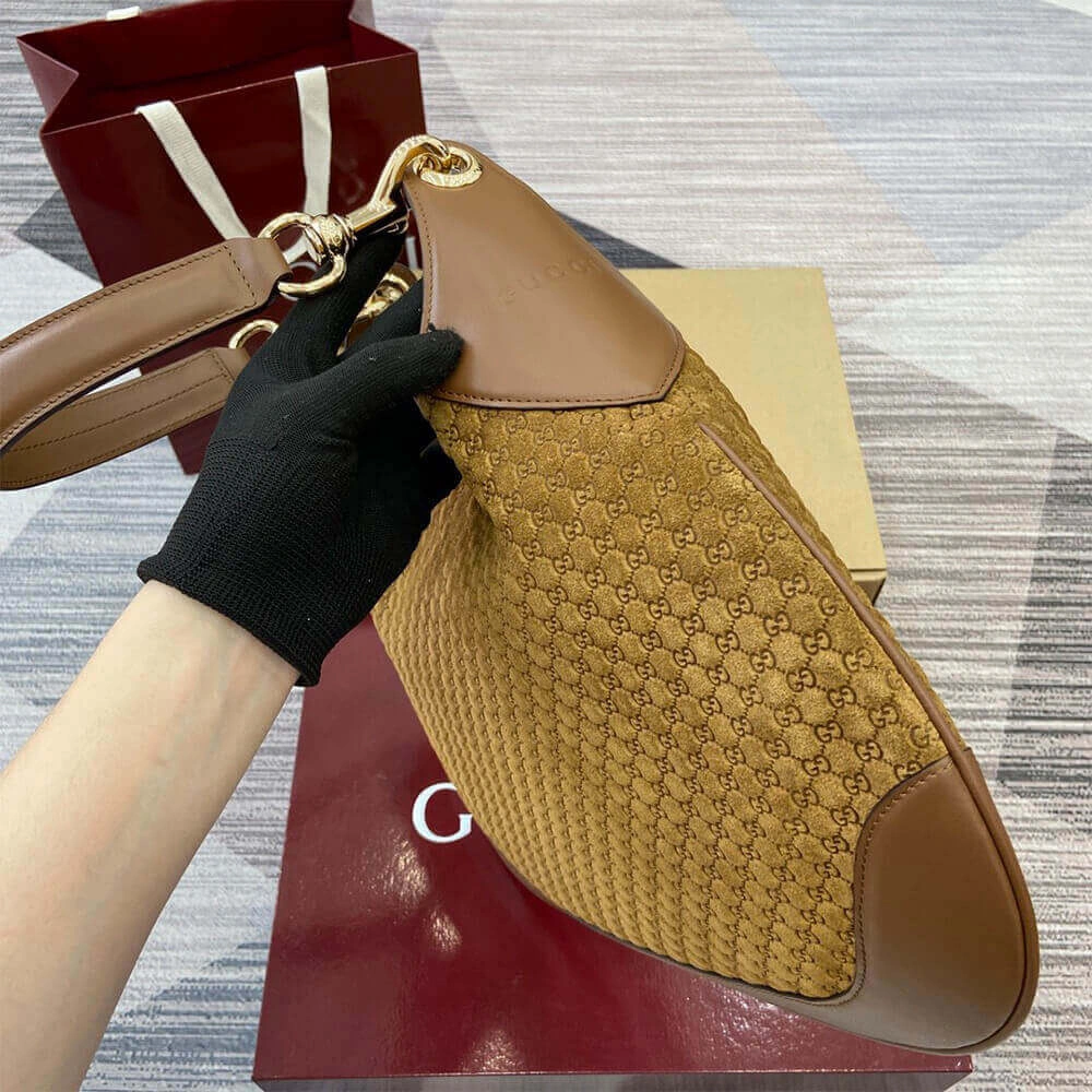 Sophisticated Gucci B medium shoulder bag(HIGH-END GRADE) 1011