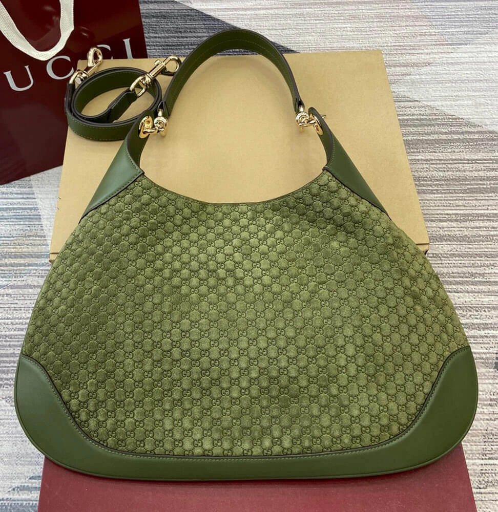 Soft Gucci B medium shoulder bag(HIGH-END GRADE) 1018