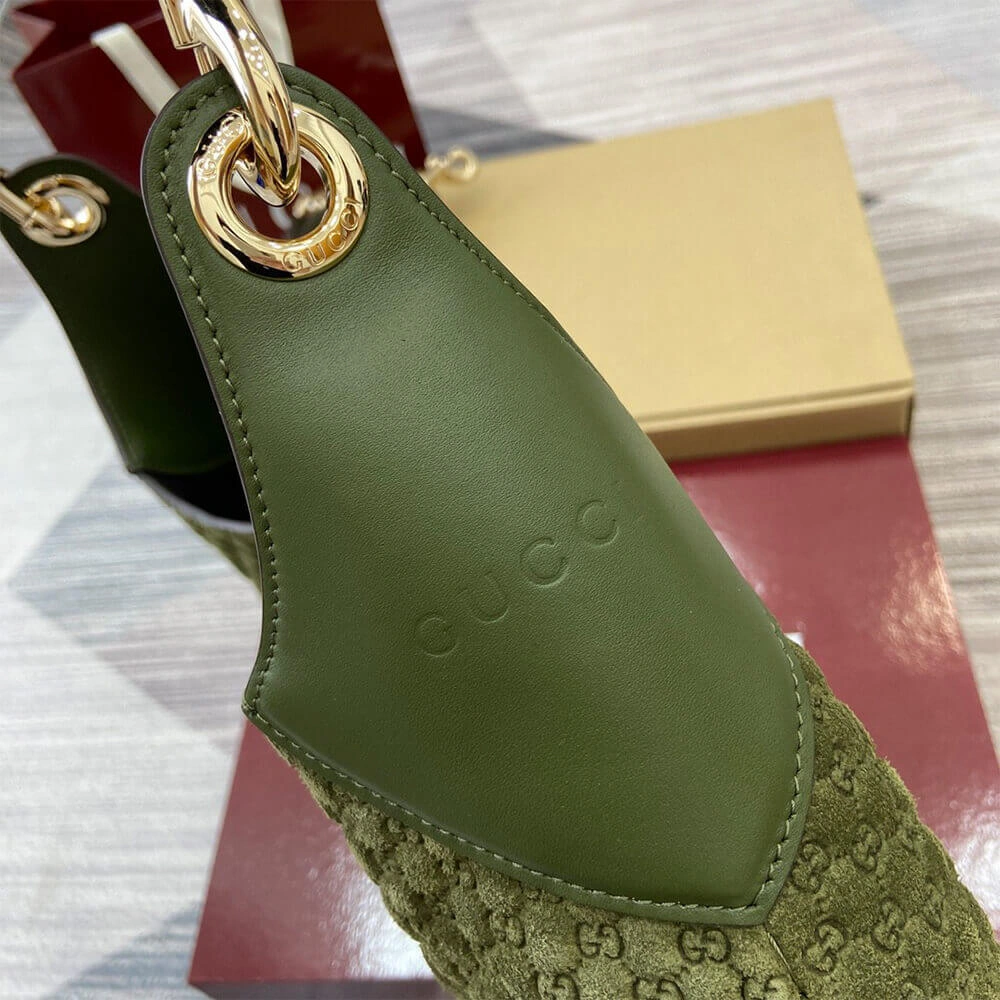 Soft Gucci B medium shoulder bag(HIGH-END GRADE) 1018