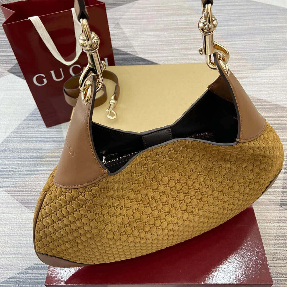 Sophisticated Gucci B medium shoulder bag(HIGH-END GRADE) 1011