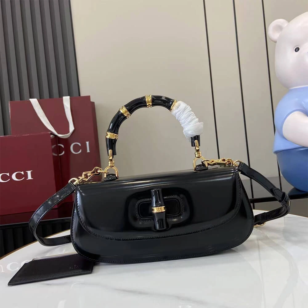 Reliable Gucci Bamboo Diva medium bag(HIGH-END GRADE) 999