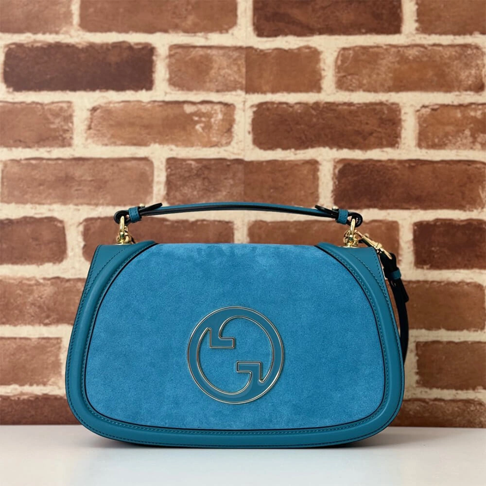 Bright Gucci Blondie medium top handle bag(HIGH-END GRADE) 1004