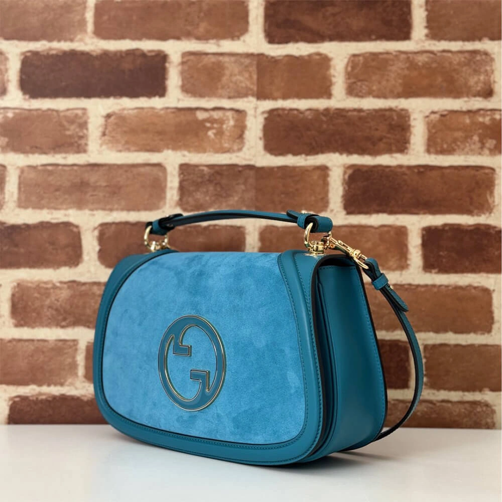 Bright Gucci Blondie medium top handle bag(HIGH-END GRADE) 1004