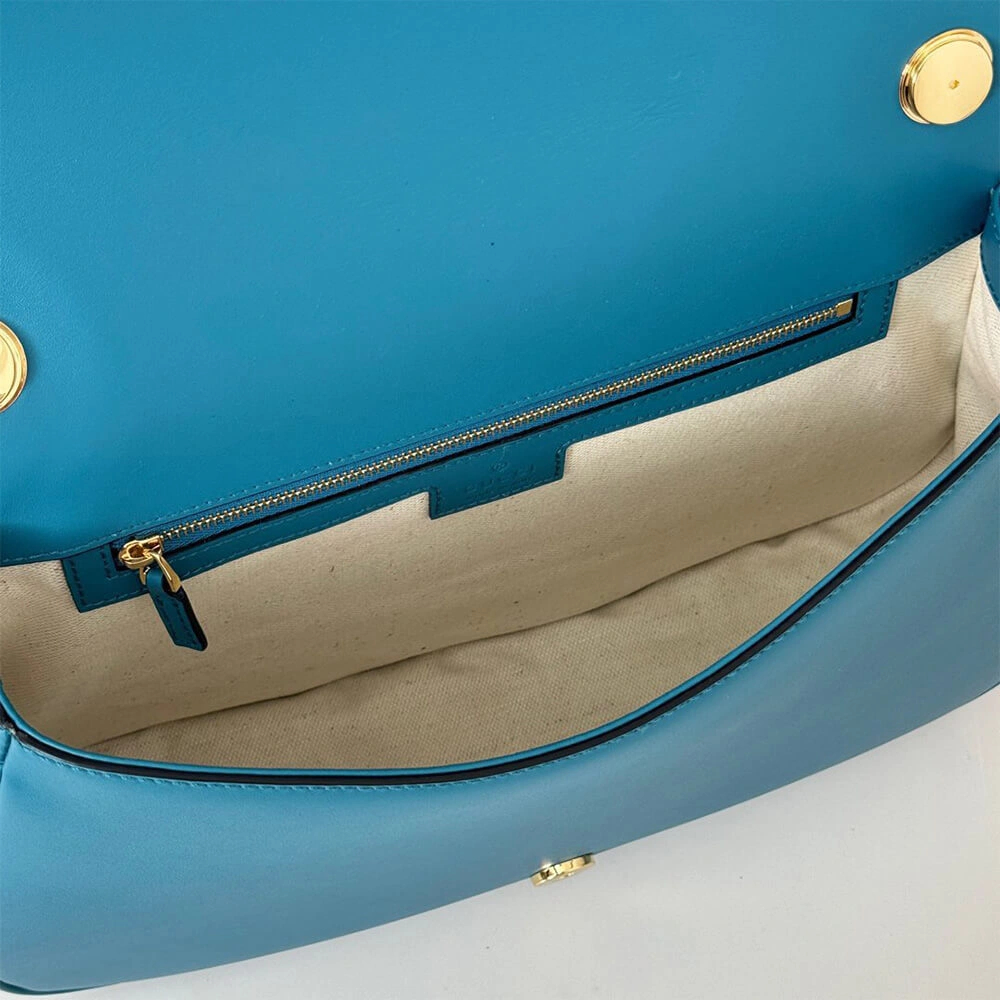 Bright Gucci Blondie medium top handle bag(HIGH-END GRADE) 1004