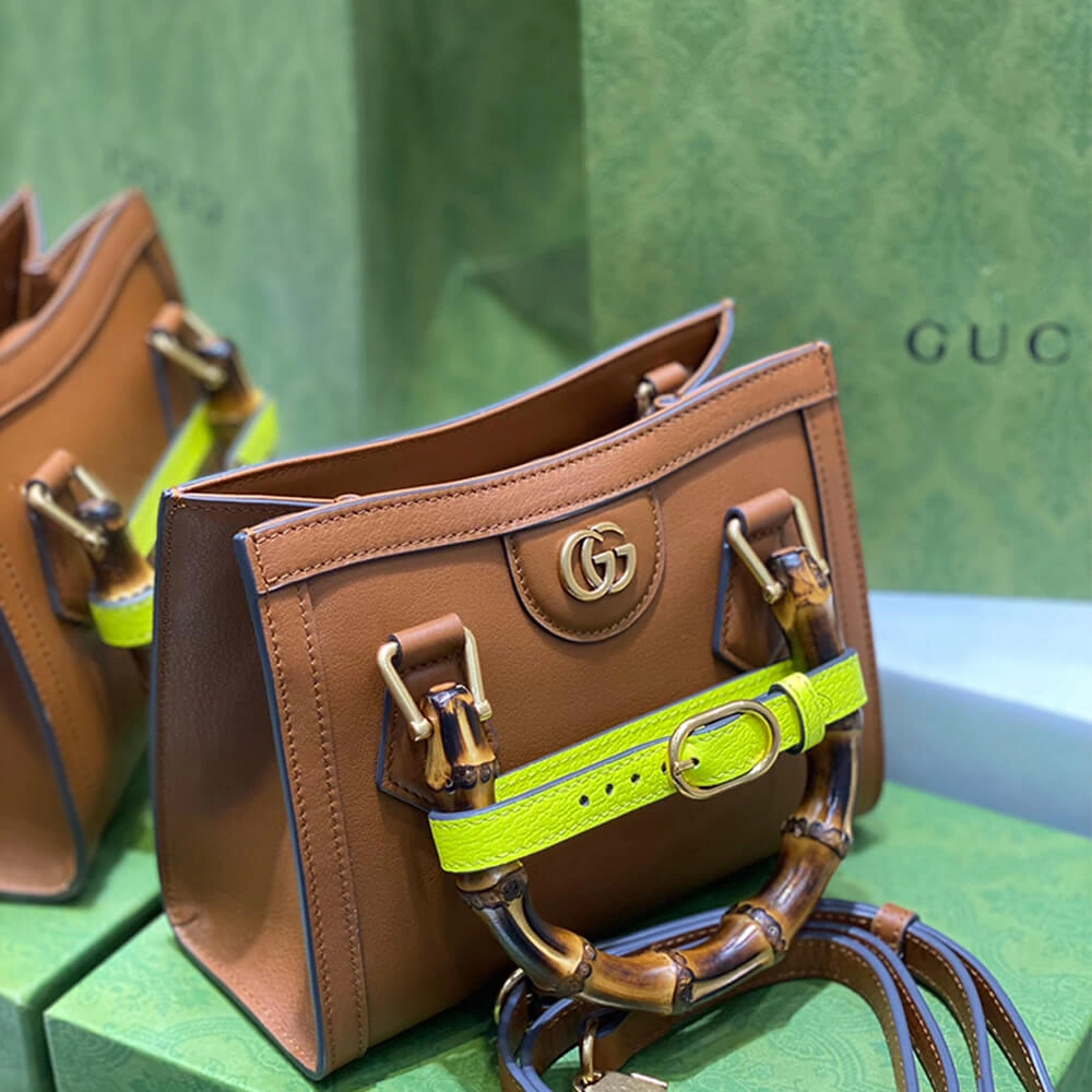 Sophisticated Gucci Diana mini tote bag 1146