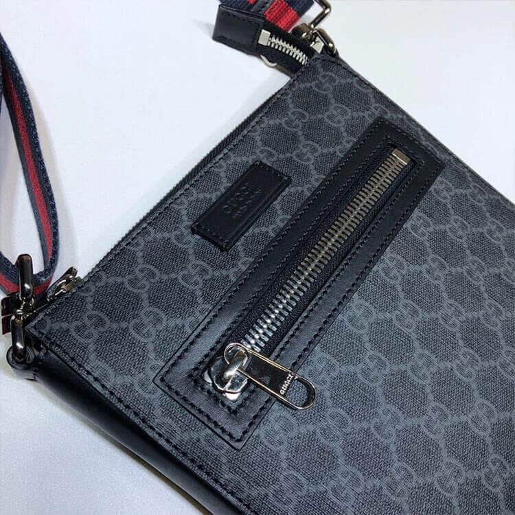 Gucci GG Black Small Messenger Bag SportInspired 1196