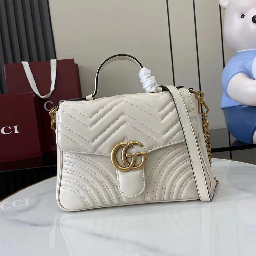 Gucci GG Marmont Small Top Handle Bag Flexible 1008