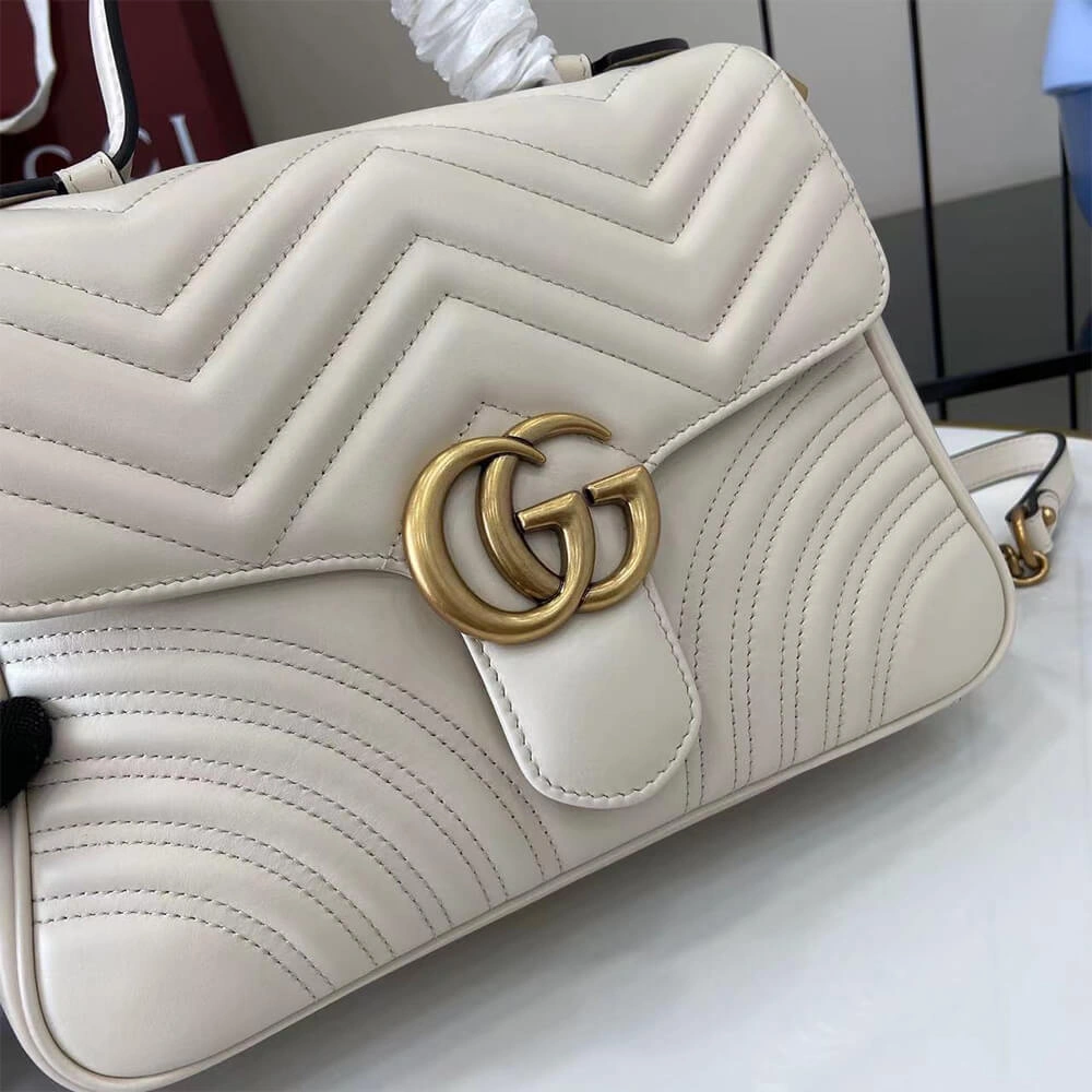 Gucci GG Marmont Small Top Handle Bag Flexible 1008