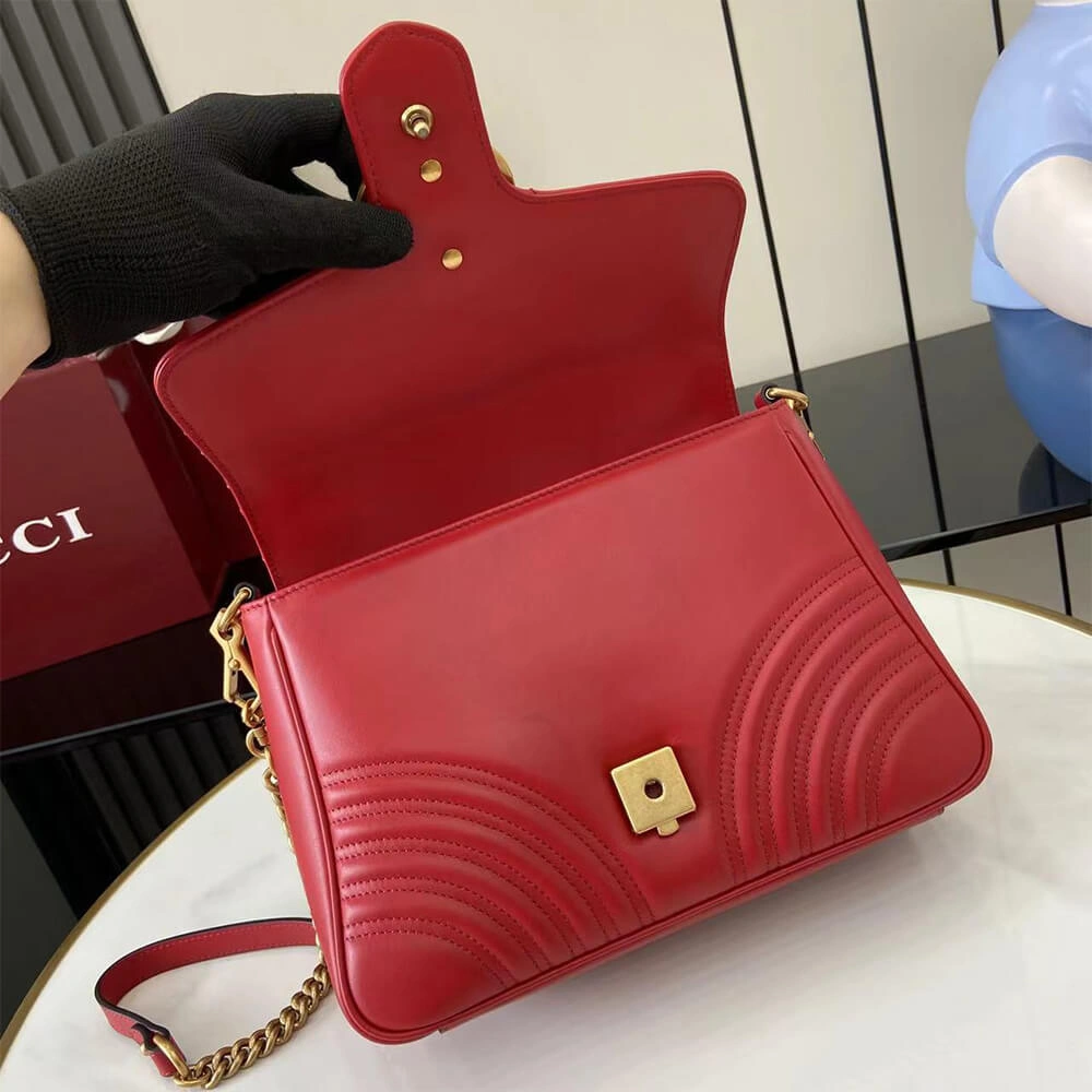 Gucci GG Marmont Small Top Handle Bag SoftTouch 969