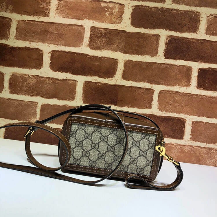 Classic Gucci GG Mini Bag With Clasp Closure 1237