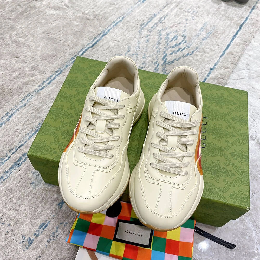 Gucci Heart Chunky Rhyton Sneaker Comfortable 3288