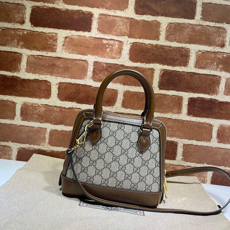 Practical Gucci Horsebit 1955 Mini Top Handle Bag 1267