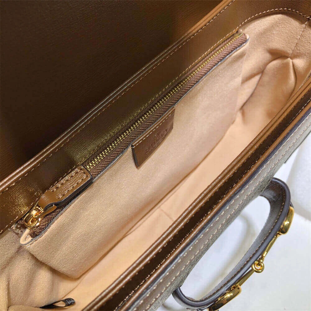 Bright Gucci Horsebit 1955 Shoulder Bag 1215