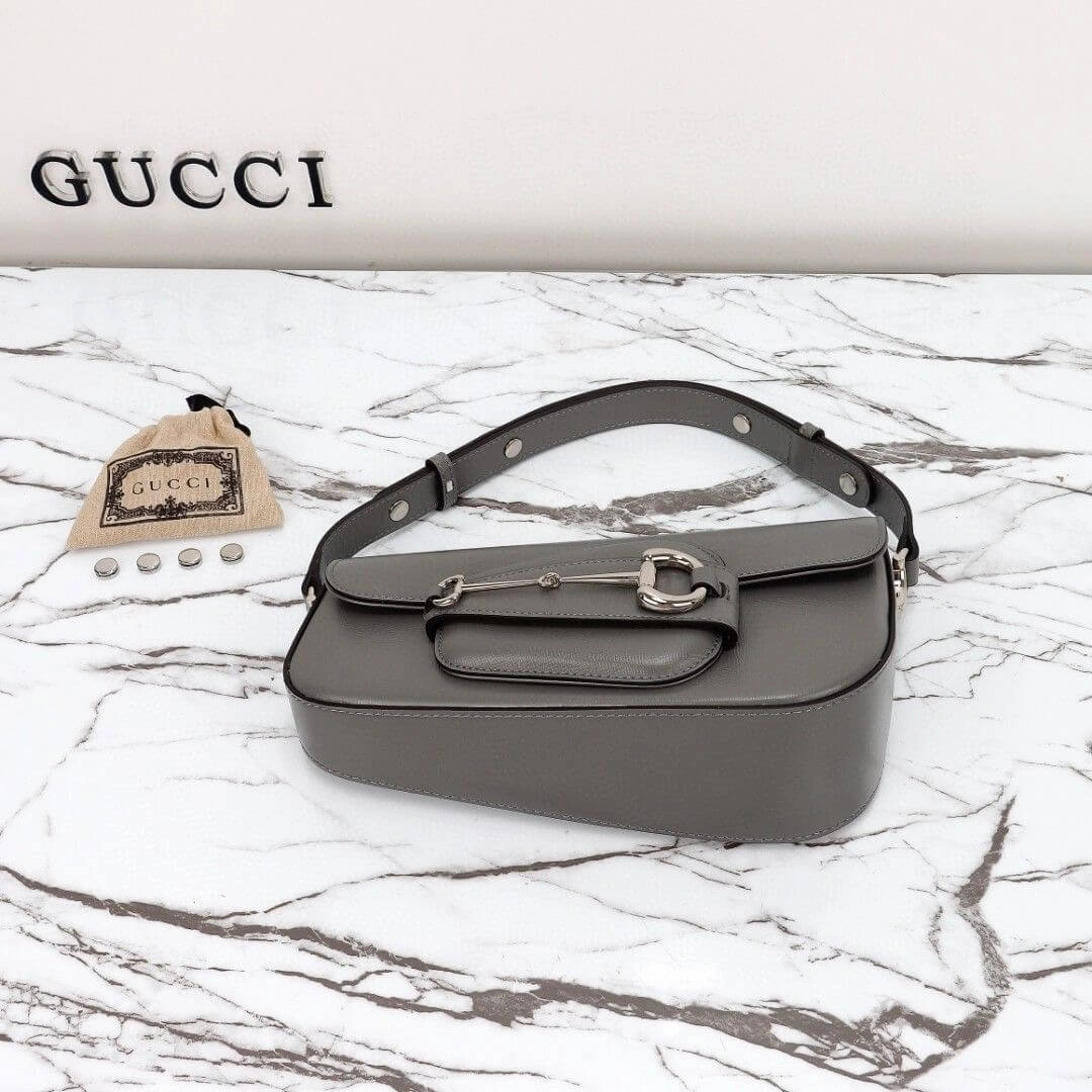 Gucci Horsebit 1955 Small Shoulder Bag Elegant 1061