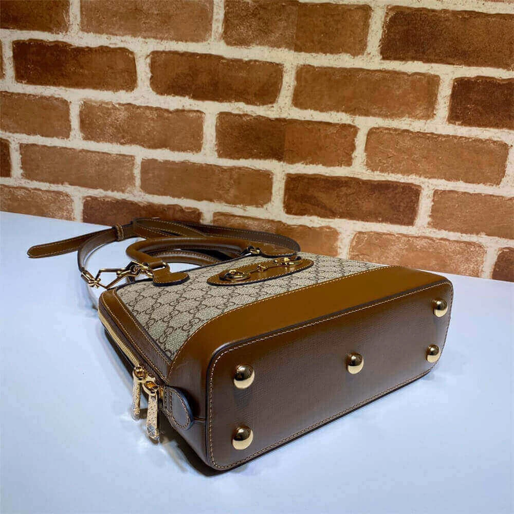 AllSeason Gucci Horsebit 1955 Small Top Handle Bag 1212