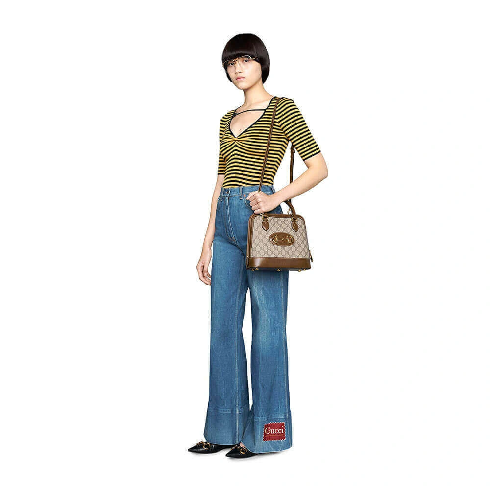AllSeason Gucci Horsebit 1955 Small Top Handle Bag 1212