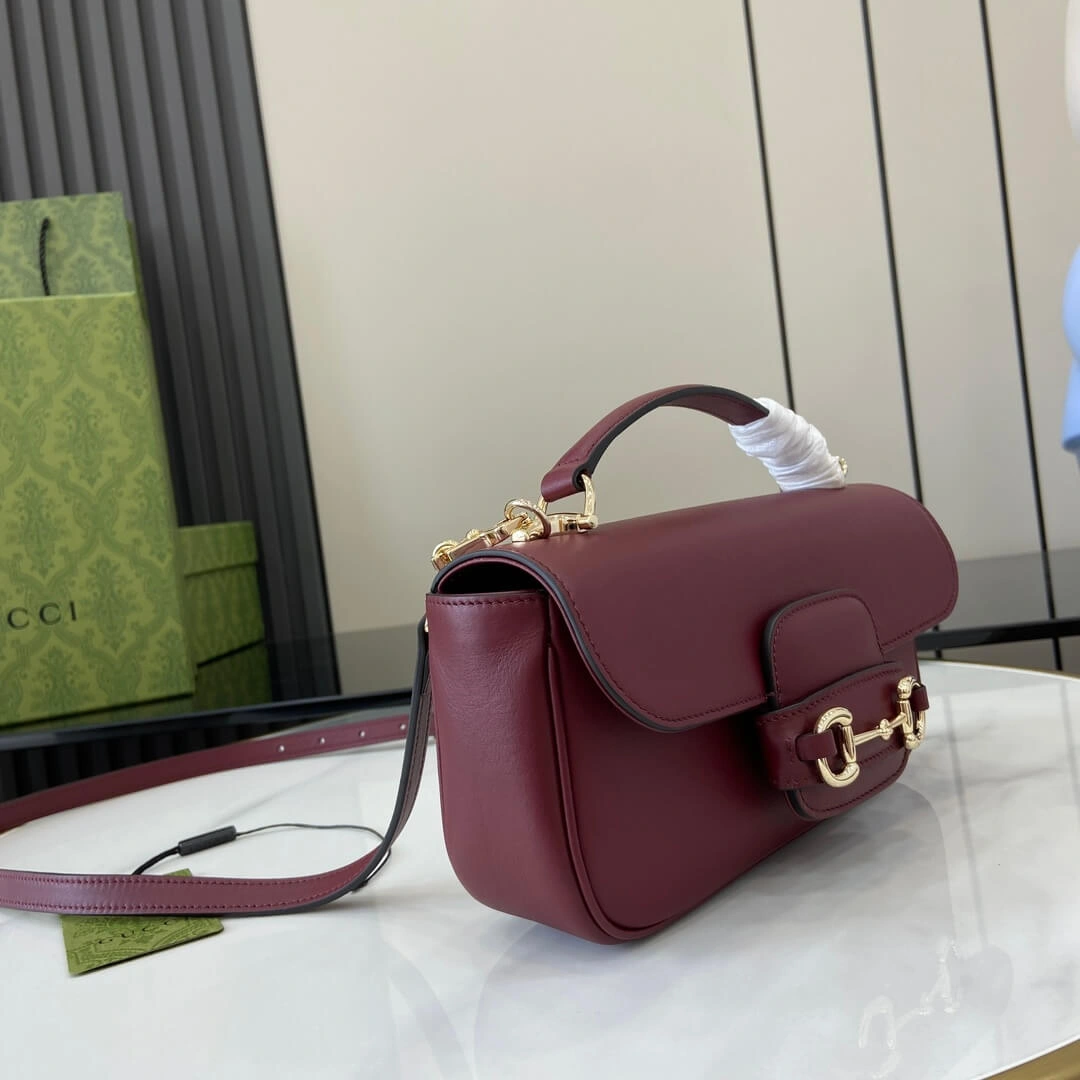 Gucci Horsebit 1955  small top handle bag Sleek 1271