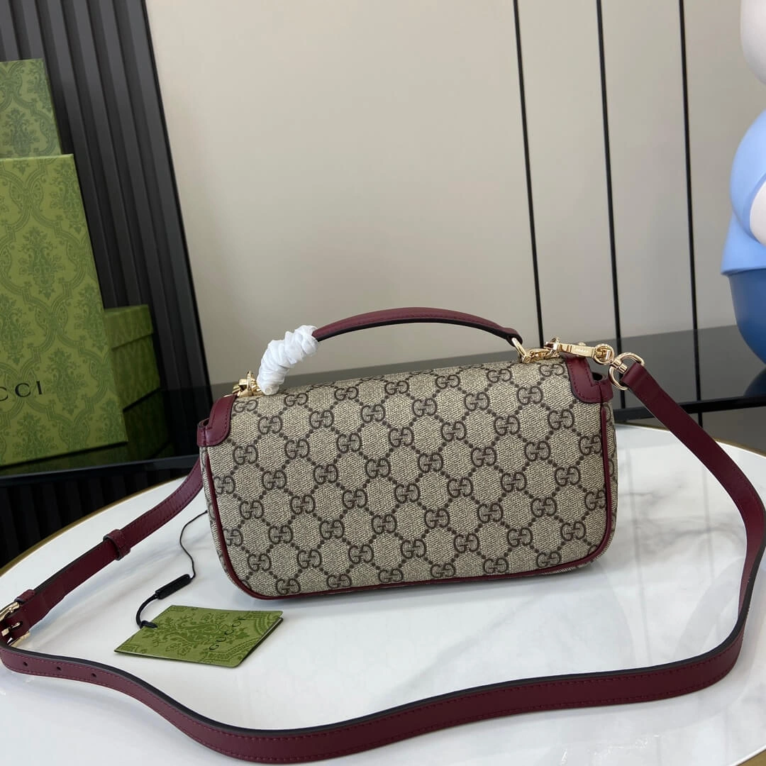 Lightweight Gucci Horsebit 1955  small top handle bag 1268