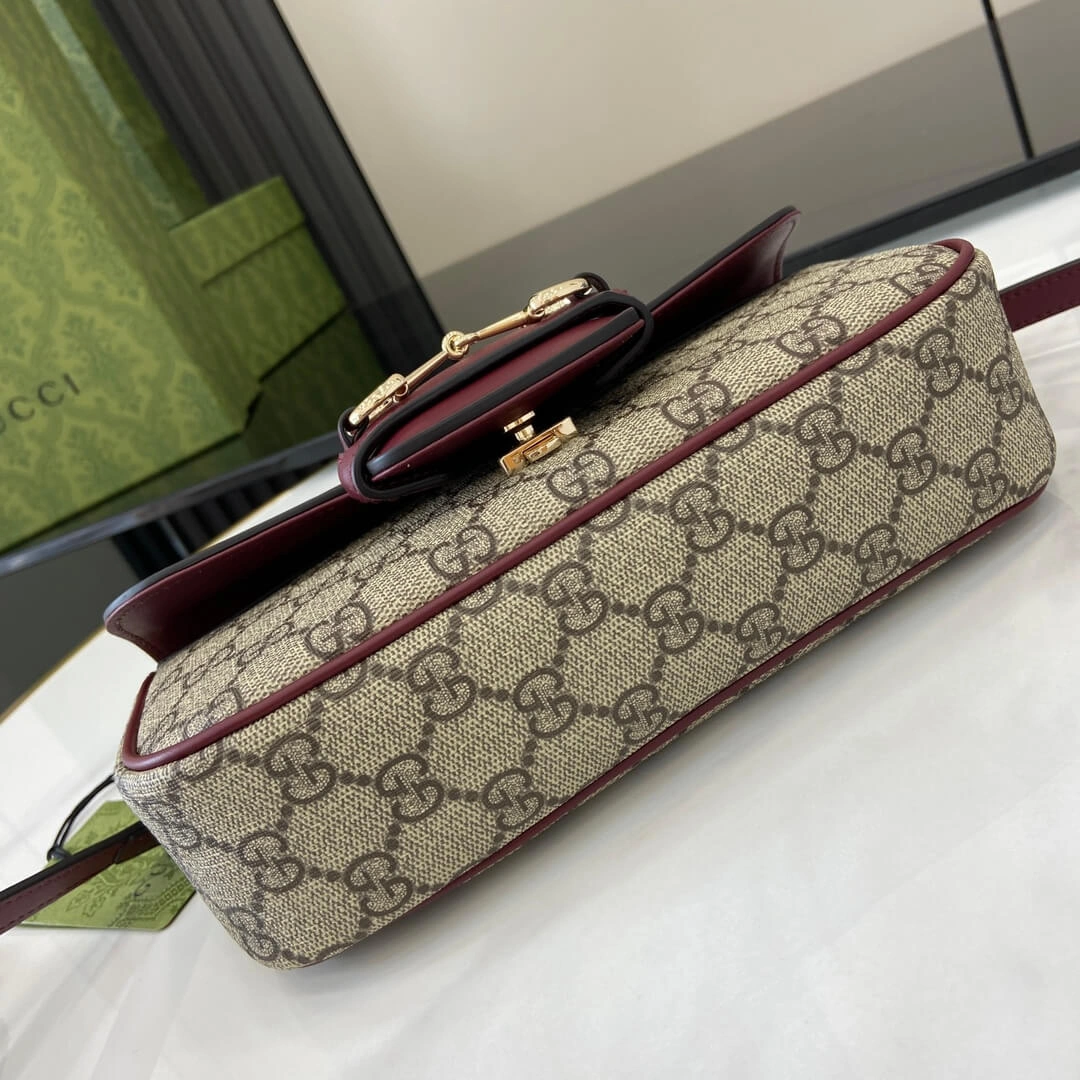 Lightweight Gucci Horsebit 1955  small top handle bag 1268