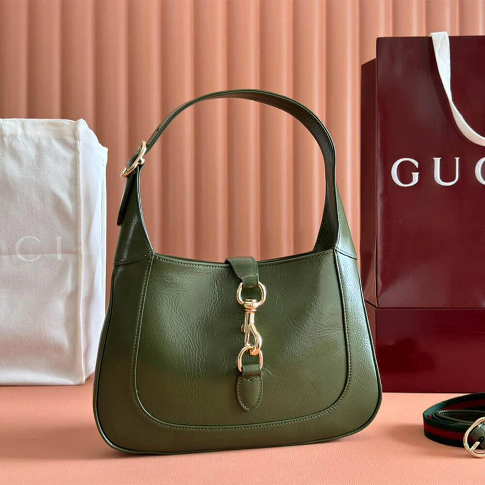 Sleek Gucci Jackie 1961 medium bag(HIGH-END GRADE) 986