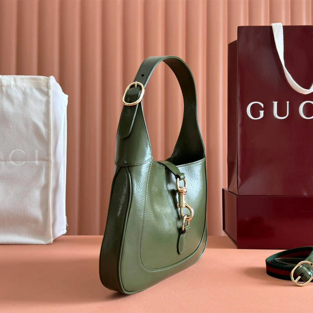 Sleek Gucci Jackie 1961 medium bag(HIGH-END GRADE) 986