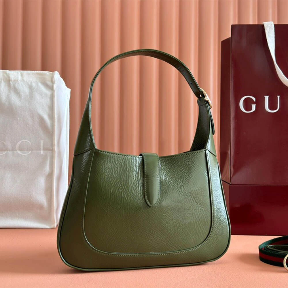 Sleek Gucci Jackie 1961 medium bag(HIGH-END GRADE) 986