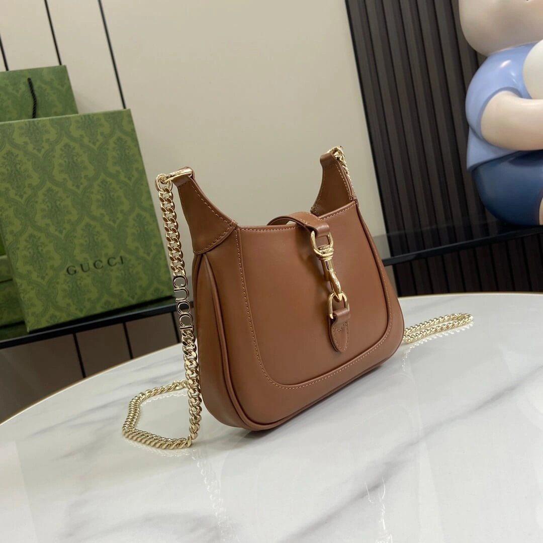 Gucci Jackie Notte Smooth surface Mini Bag ComfortFit 1075