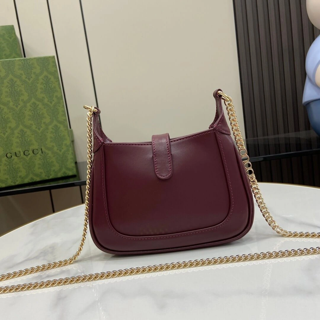 Gucci Jackie Notte Smooth surface Mini Bag Seasonal 1077
