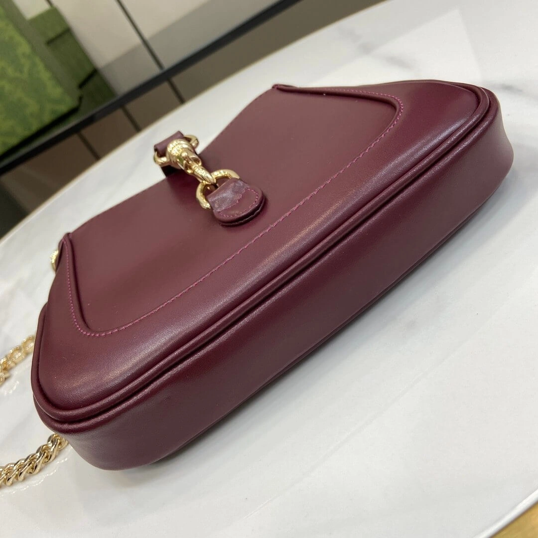Gucci Jackie Notte Smooth surface Mini Bag Seasonal 1077
