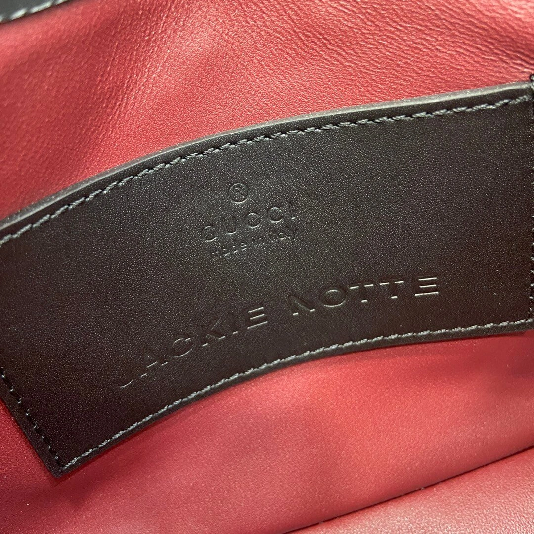 ComfortFit Gucci Jackie Notte Smooth surface Mini Bag 1068