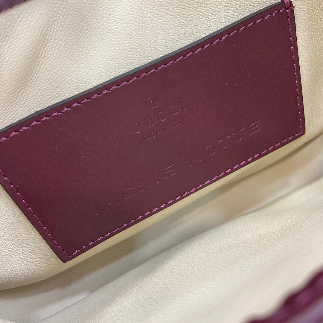 Gucci Jackie Notte Smooth surface Mini Bag Seasonal 1077