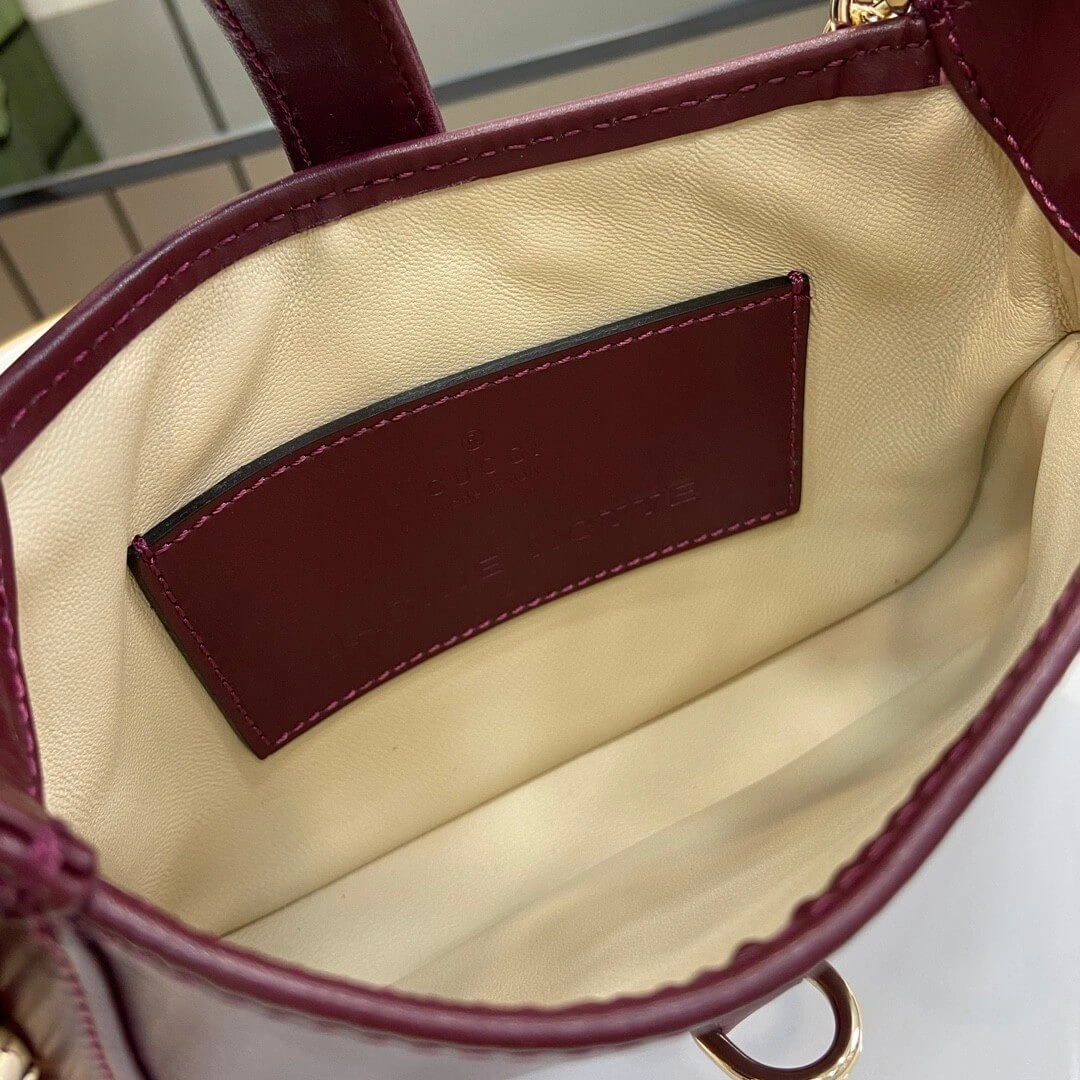 Gucci Jackie Notte Smooth surface Mini Bag Seasonal 1077