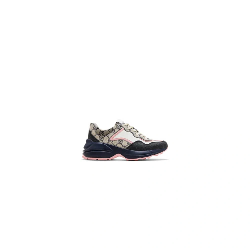 Gucci Multicolor GG Supreme Rhyton Sneaker Breathable 3270