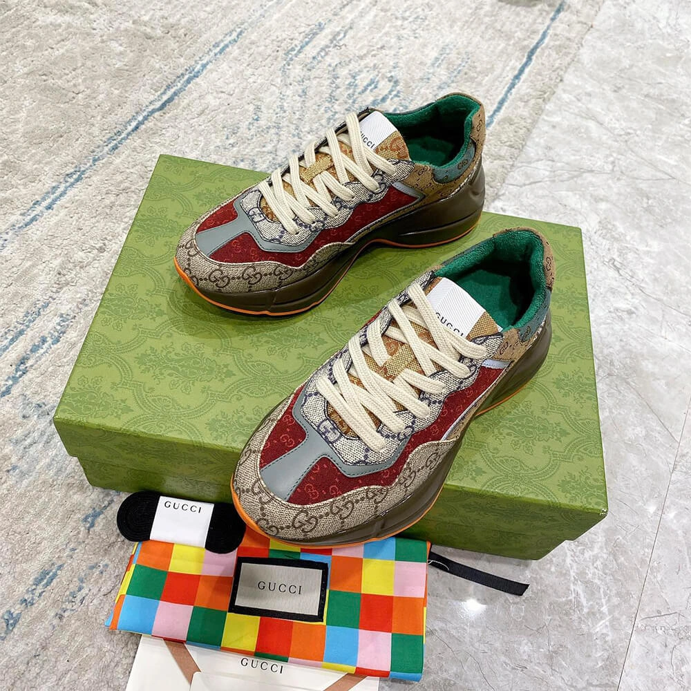 UrbanStyle Gucci Multicolor GG Supreme Rhyton Sneaker 3294