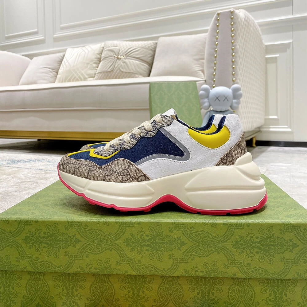 FreshLook Gucci Multicolor GG Supreme Rhyton Sneaker 3277