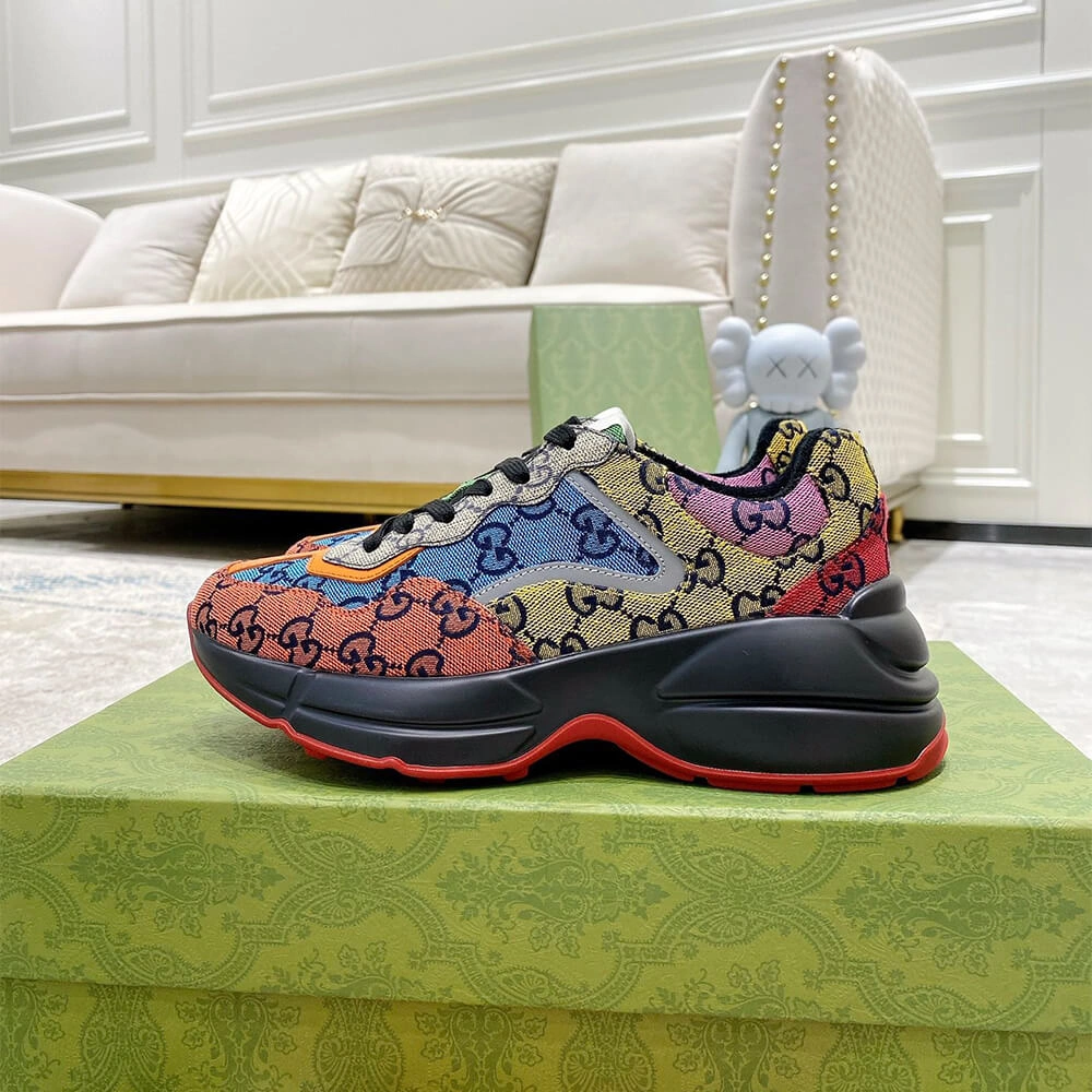 Stylish Gucci Multicolor GG Supreme Rhyton Sneaker 3286