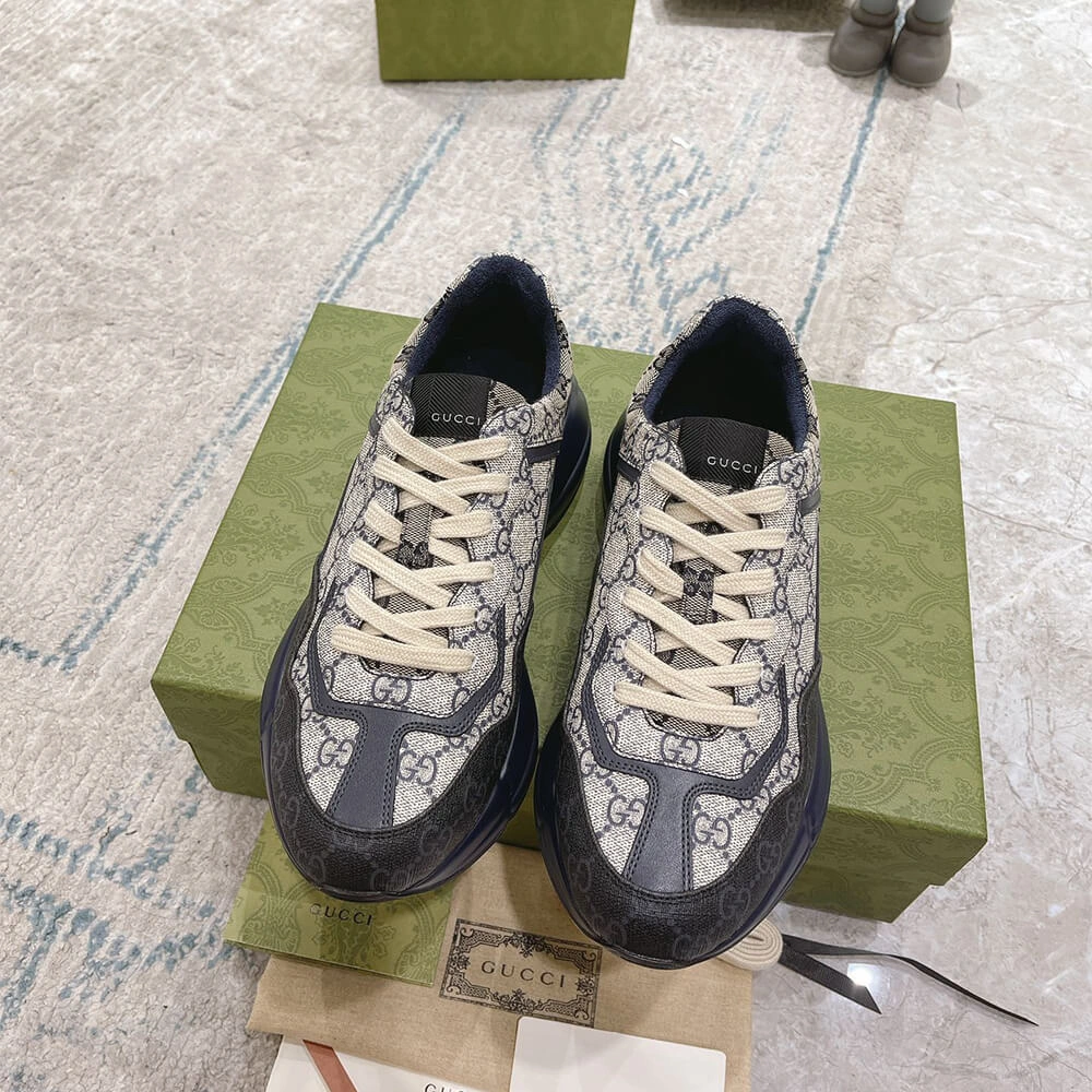 Affordable Gucci Multicolor GG Supreme Rhyton Sneaker 3298