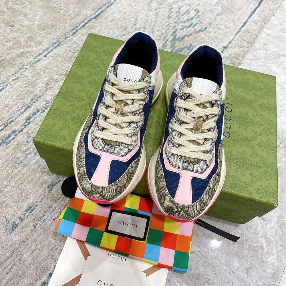 Gucci Multicolor GG Supreme Rhyton Sneaker StreetReady 3265