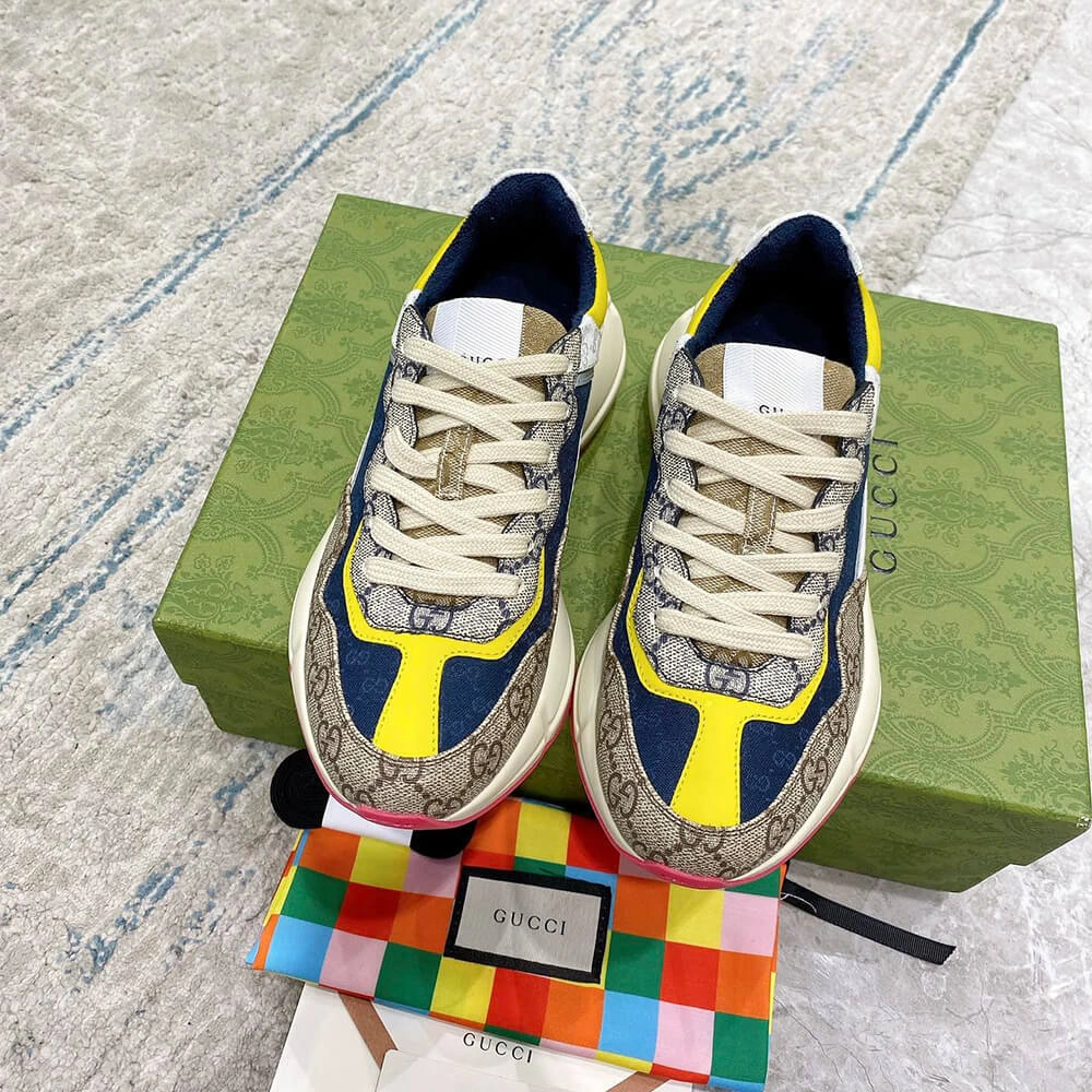 FreshLook Gucci Multicolor GG Supreme Rhyton Sneaker 3277