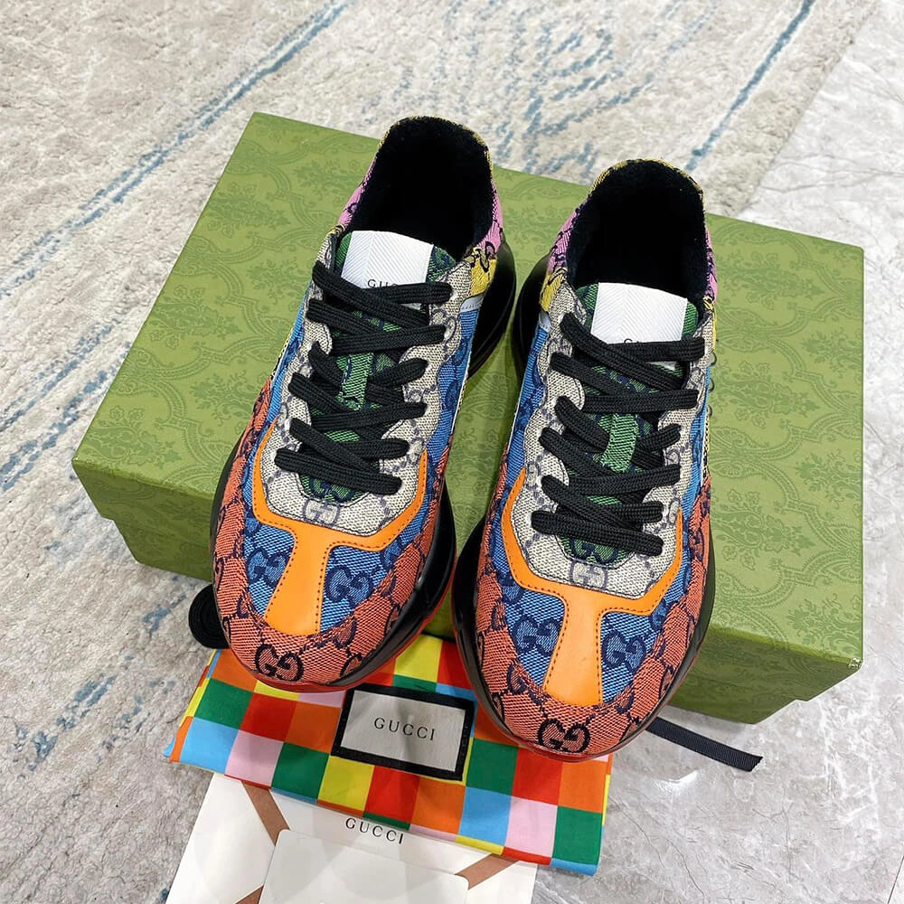 Stylish Gucci Multicolor GG Supreme Rhyton Sneaker 3286