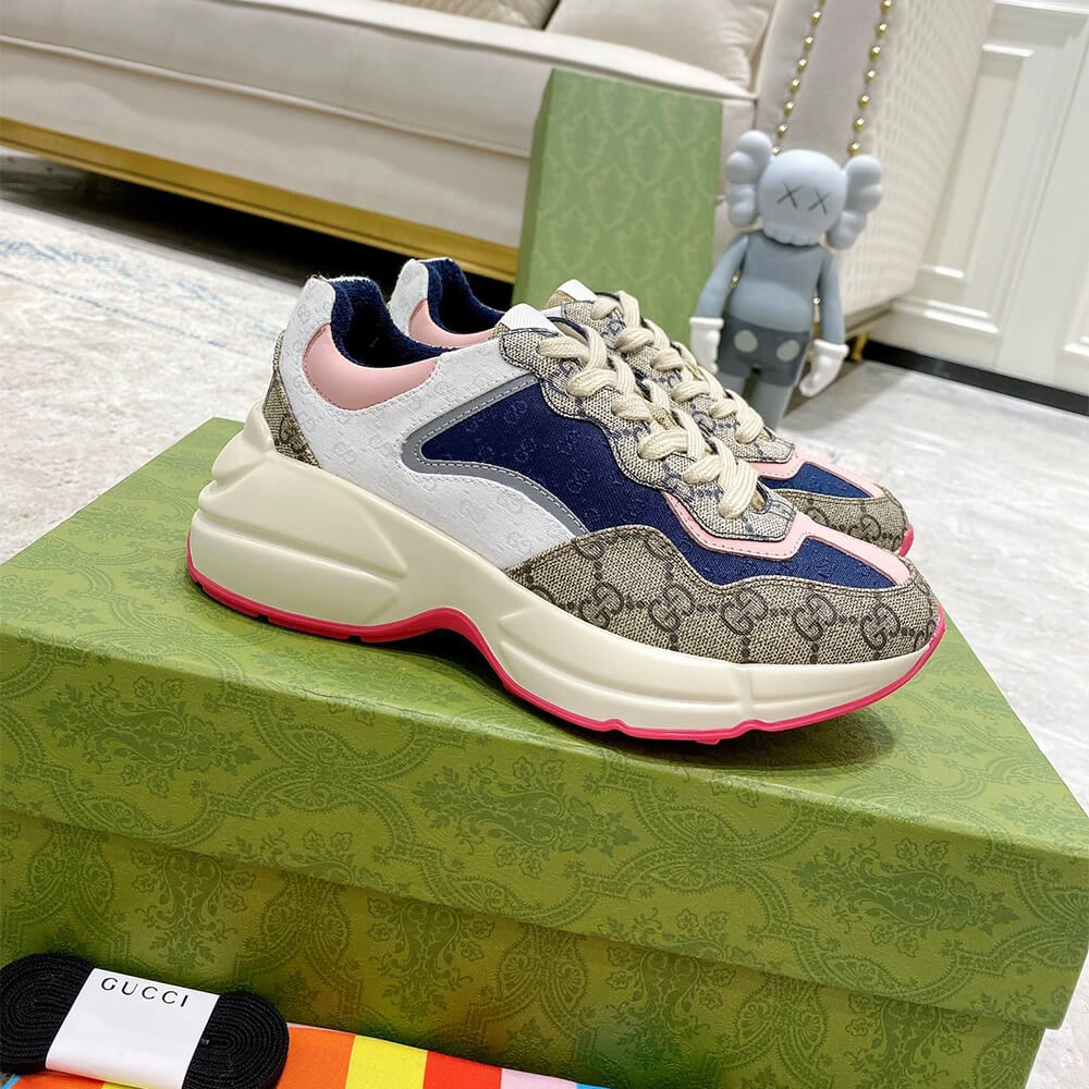 Gucci Multicolor GG Supreme Rhyton Sneaker StreetReady 3265
