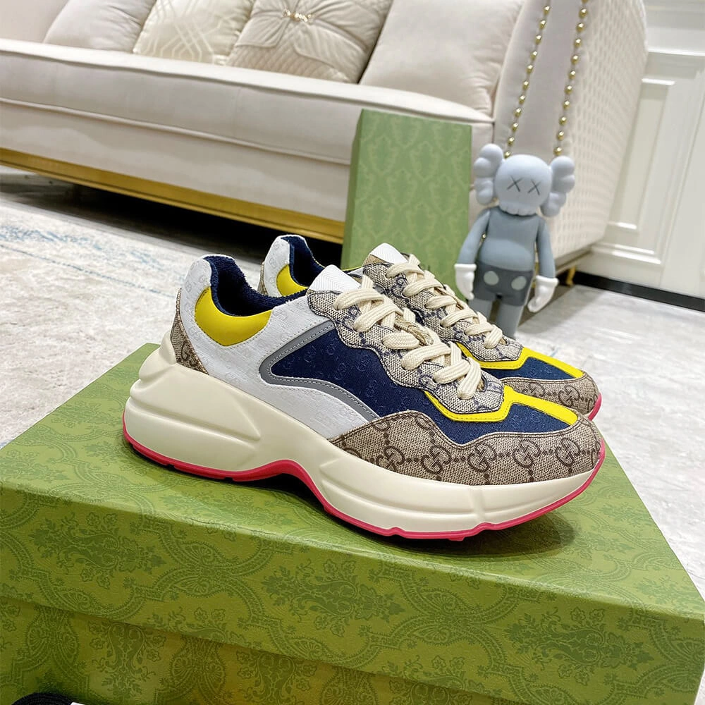 FreshLook Gucci Multicolor GG Supreme Rhyton Sneaker 3277