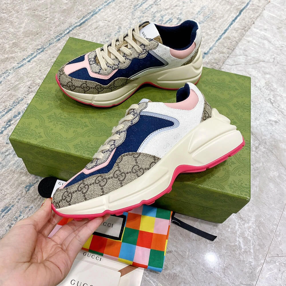 Gucci Multicolor GG Supreme Rhyton Sneaker StreetReady 3265
