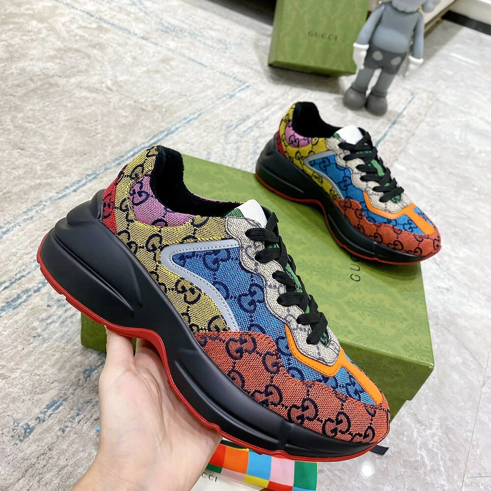 Stylish Gucci Multicolor GG Supreme Rhyton Sneaker 3286