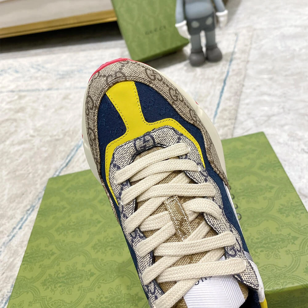 FreshLook Gucci Multicolor GG Supreme Rhyton Sneaker 3277