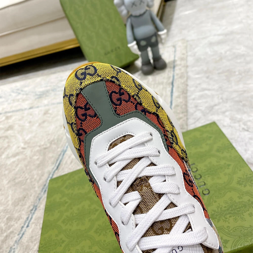 Contemporary Gucci Multicolor GG Supreme Rhyton Sneaker 3260