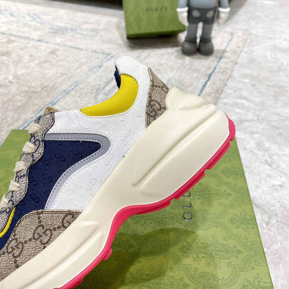 FreshLook Gucci Multicolor GG Supreme Rhyton Sneaker 3277